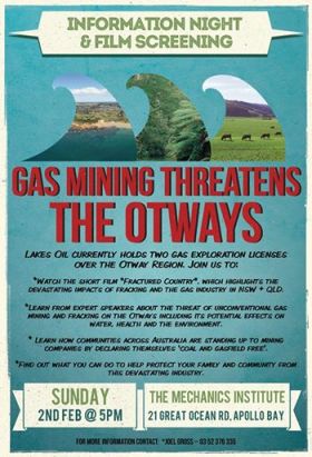 Gas Mining Threatens The Otways