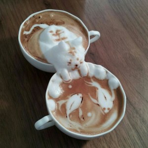 Japanese barista art